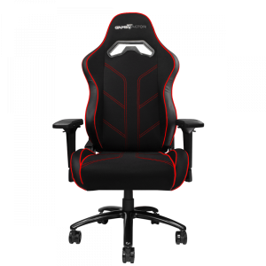 Silla gamer CGC600 Reclinable Descansabrazos 4D Estrella Metálica Negro/Rojo
