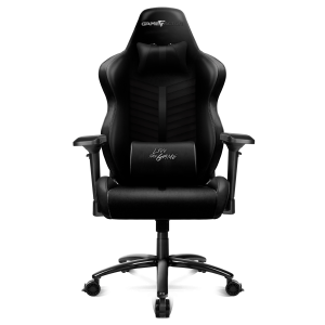 Silla game factor cgc601 XL reclinable de piel negra