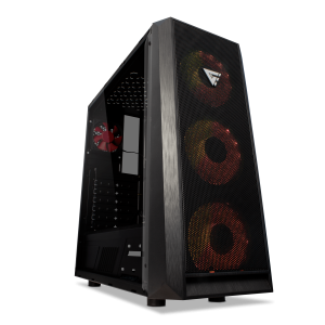 Gabinete gamer CSG502 con luces RGB
