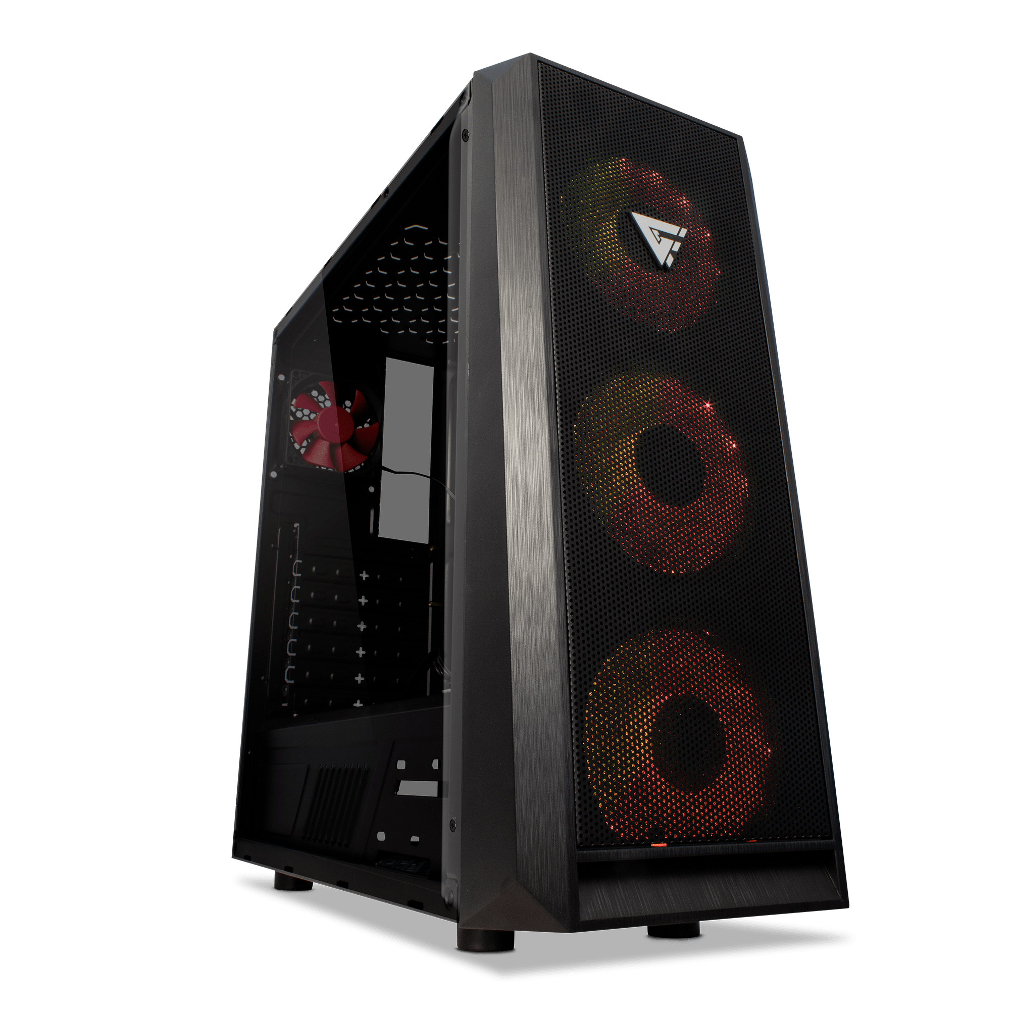 Gabinete gamer CSG502 con luces RGB
