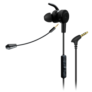 AUDIFONOS GAME FACTOR EPG500, MICROFONO REMOVIBLE, 3.5MM, ESTUCHE, NEGRO