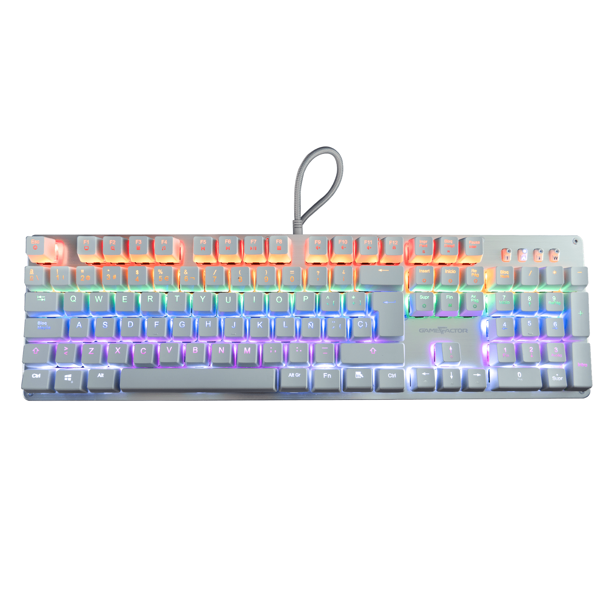 KBG400-WH teclado mecanico gamer