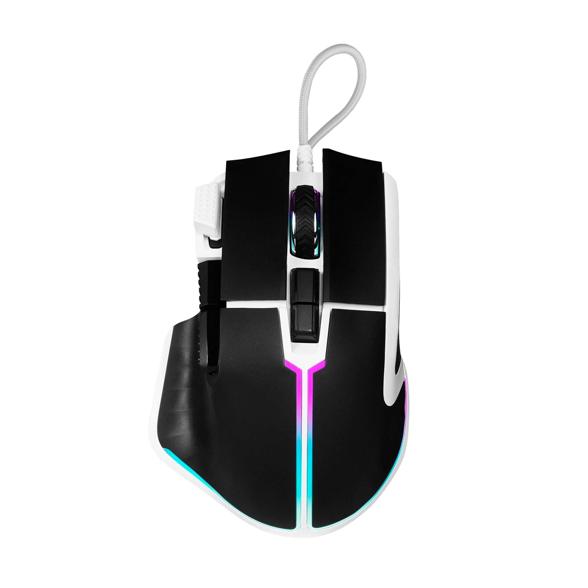 Mouse Gamer MOG602 Negro | 19,000 DPI, RGB y 8 Botones