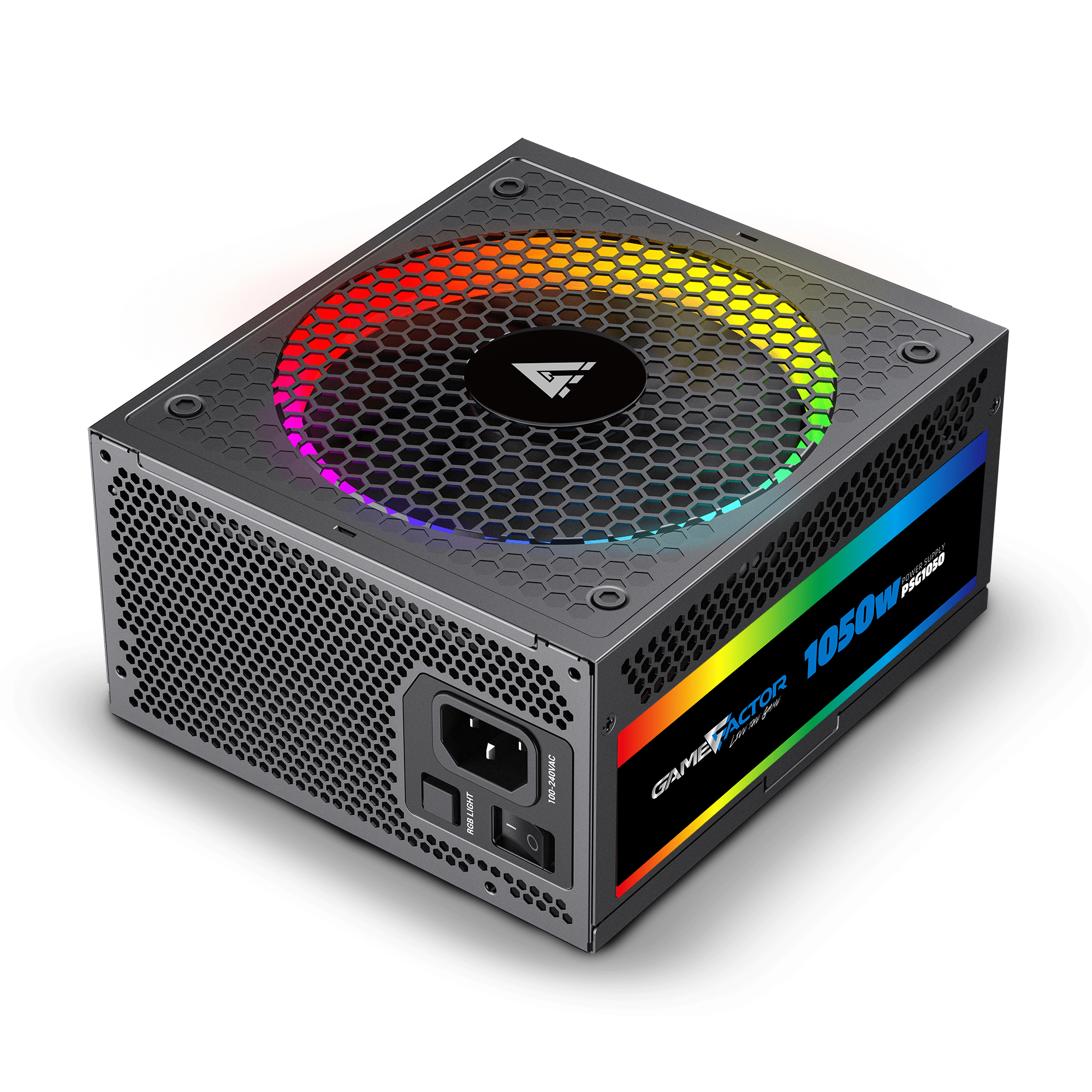 PSG1050 Fuente de Poder Gamer 1050W Platinum, 80+ Gold