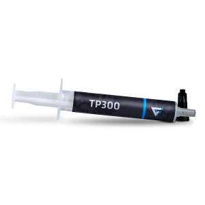 Pasta termica tp300 de 2g con 13.4 w/mk, aplicador, pad termioco y placa de cobre